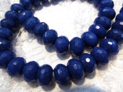 3x5-12x16mm 5strands 16inch,rondelle abacus faceted lapis blue mixed jade charm beads jewelry beads