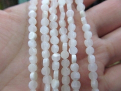 wholesale 3 4 5 6mm white  Agate Amazonite Onyx Jade coin round disc assortment agate full strand