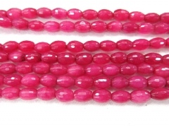 Sale 5strands 4-12mm Jade bead Rice Faceted Beads Supplies Oval Beads mixed beads for Jewelry Making