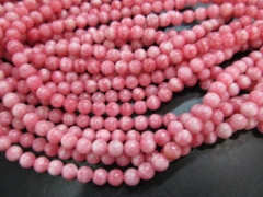 2strands 4-12mm high quality pink rhodochrosite gemstone round ball jewelry bead