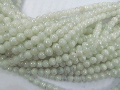 wholesale 20strands 8-16mm Assorted round Handmade Glass Lampwork BEADS ball ivory white jewelry beads--by express ship