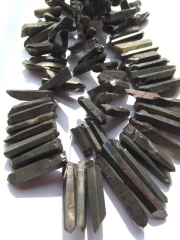 Druzy agate gemstone 15-50mm full strand Natural Rock Quartz ,sharp spikes freeform matte AB Mystic purple mixed bead