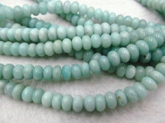 Natual Amazonite stone,Amazone bead,rondelle abcuse wheel beads 4x6 5x8 6x10 full strand