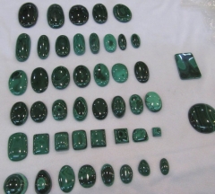 12pcs 10-60mm Genuine Malachite Pendant Malachite Bead Drilled Malachite Cabochon Malachite Charka Peacock Stone freeform drop g