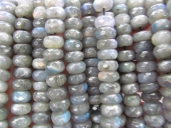 16inch genuine Labradorite Bead Natural Labradorite Rondelle Roundels Abacus Faceted 3mm to 16mm