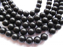 2strands 4-12mm Matte Onyx Gemstone Loose Beads Round Crystal Energy Stone healing Power For Jewelry