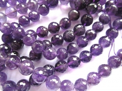 wholesale 4-16mm full strand natural Amethyst quartz round ball beads,abacuse yellow clear white bro