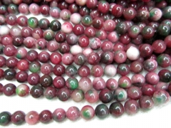 Wholesale 2strands 3 4 6 8 10 12mm Jade Beads Round Ball polished ruby red oranger Asssortment jewelry bead