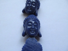 2strands 15-30mm Acrylic resin plastic beads buddha carved assorted jewelry bead