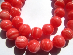 2strands 4-12mm high quality pink rhodochrosite turquoise sotne round ball disco veins jewelry bead