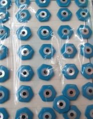 Shell jewelry bead 50pcs 12-16mm Genuine MOP Shell mother of pearl Evil Eyes Marquise hecharmagon dr