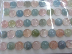 high quality 50pcs 4 -12mm genuine Morgnite lapis Lazulie Kyanite Malachite Rose quartz Aquamarine G