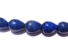 3strands 10x14mm genuine Lapis Lazuli Gemstone ,cube lapis bead drop peach jewelry bead