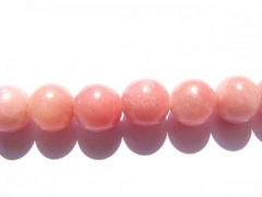 High Quality 4-12mm full strand natural pink Opal gemsotne Round Ball opal stone opal necklace