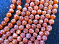 golden sunstone beads 4-12mm full strand Natural moonstone gems Round Ball sunstone gemstone loose b
