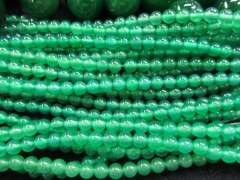 high quality 2strands 6-20mm Natual green agate gemstone round ball emeral green red yellow jewelry 