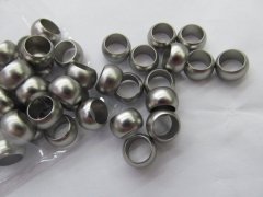 wholesale 100pcs 6x10mm 14K gold rondelle Round matte spacer Beads Solid charm jewelry beads