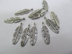 12pcs 60mm Brass Earrings Leaf Earrings ,jewelry metal earrings long earrings charm bead