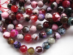 wholesale 5strands 4 6 8 10 12 14mm Agate gemstone round ball sapphire blue purple brown yellow rose red black brown mixed beads