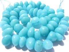 2strands 8-25mm royal blue jade bead freeform nuggets chips mixed color jewelry loose beads