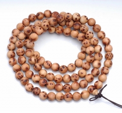 8mm 108PCS Barbie Aromatic Scar Sandalwood Thuja Sutchuenensis AAA Prayer Buddha Mala Meditation Beads Round Beads BULK LOT (800