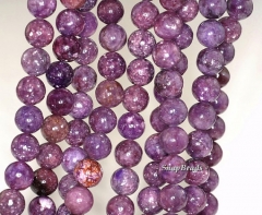 10mm Mauve Lepidolite Gemstone Grade AA Purple Round 10mm Loose Beads 16inch Full Strand (90146599-161)
