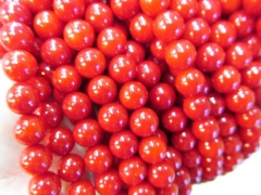 full strand 16"  9-10mm Coral Beads,Bamboo Coral round ball hot red ,pink red, oranger white mixed Loos