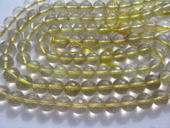 25%off--AA grade 3strands 10mm geniune lemone Citrine quartz round ball briolette jewelry beads