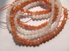 golden sunstone beads 4-12mm full strand Natural moonstone Round Ball sunstone gemstone loose bead