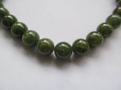 2strands 4-14mm Natural Peridot olive Chrysoprase beads gems Round Ball green jewelry beads