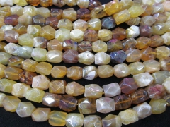 Nautral Yellow Opal Gems Gemstone Gradutated nugget Freeform Barrel faceted Loose beads 13-20mm Full strand 16inch