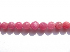 high quality Genuine Raw Ruby necklace ,sapphire blue Bead round ball faceted jewelry suippers red necklace 4-8mm 17inch