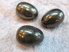 30-50mm Dragon Stone Pyrite Rock Quartz Crystal Sphere - Hand egg olive Gem Stone Ball for Crystal Cabochon Rock