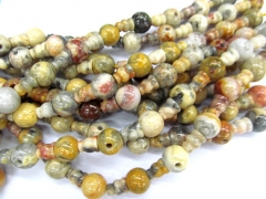 high quality 10 SETS Crazy yellow agate 3 hole beads,T-Beads Set, Guru Beads, Prayer Beads, Mala Making Cones Beads, T hole set