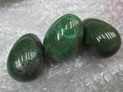 Natural green pyrite lapis lazulie stone green gemstone Crystal Sphere - Hand egg olive Gem Stone Ball for Crystal Cabochon Rock