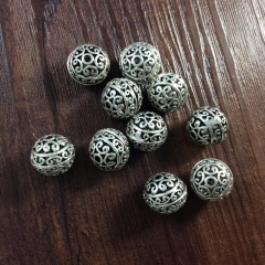 20pcs Antique Silver Beads , Metal Beads , Metal Spacer, Tibetan Style Beads , Crafted supplies findings,diy