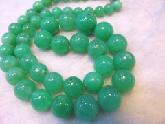 high quality genuine green opal Amaonite necklace 4-12mm 17inch Natual Amazonite stone bead round ball jewelry beads