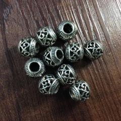 20pcs 10mmAntique Silver Beads , Metal Beads , Metal Spacer, Tibetan Style Beads , Crafted supplies findings,diy