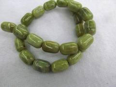 High Quality Natural Chrysoprase gemstone barrle rice drum Round Beads- Chrysoprase Beads Olive gemstone 8-16mm full strand