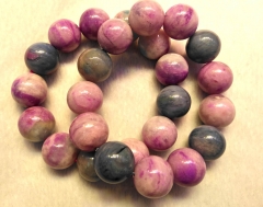 AAA grade Genuine Sugilite  Gemstone round lite purple Beaded Bracelet 8inch for gift 10\12\14\16mm