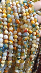 Multicolor mixed gemstones natural gemstones Crystal- jasper-agate-turqoise-opalite round ball loose beads 4-12mm Full strand 16