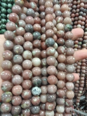 681012mm Round Creek Jasper Beads  Round ball loose beads full strand 16&quot;