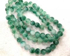 Shop sale --full strand 16&quot; Green Jade Beads Round Colored beads,semi precious gemstone Loose Beads 4681012mm