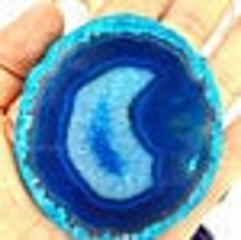 20pcs White- Black Agate Slices 40-80mm Green Fire crystal Geode Place Cards Craft for Phone Sockets Pop Grips phone belt Gem Free Form