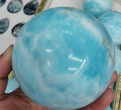 AA grade --Rare Blue Hemimorphite Sphere 30-70mm(3") ball gemstone