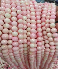 Full strand 16inch pink conch jewelry round ball red shell beads 6mm 8mm 10mm 12mm for earrings bracelet-necklace DIY