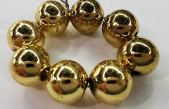 Top quality--100 Pcs  Round Brass Seamless Beads Raw Brass 18K Gold -Solid Brass 3mm 4mm 5mm 6mm 8mm