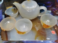 genuine onyx gemstone Tea set teapot cup vintage,Marble tray,Tea Set,Mugs,Matcha bowl tea set chawan,Kung fu tea set,Japan tea