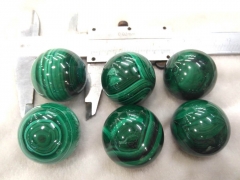 AA grade Genuine MALACHITE Sphere with Rare Eyeball Pattern, Polished MALACHITE Ball 38mm 1pcs