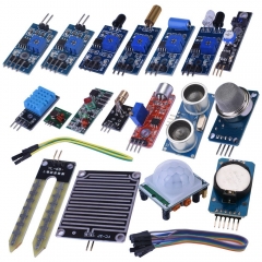 Kuman 16 in 1 Modules Sensor Kit Project Super Starter Kits for Arduino UNO R3 Mega2560 Mega328 Nano Raspberry Pi 3 2 Model B K62